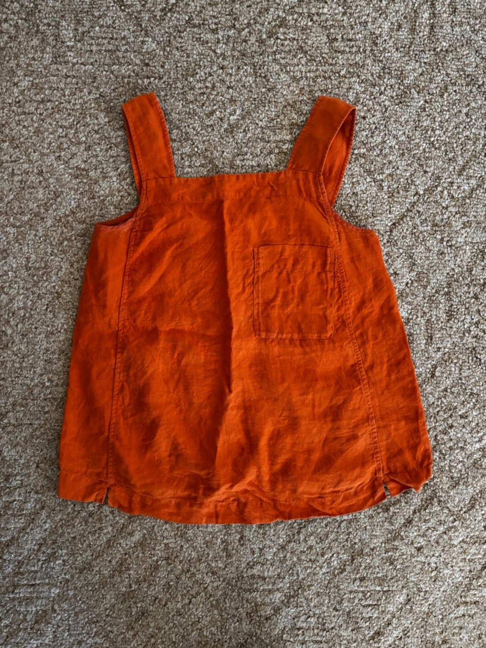 TOAST Slow Fashion Square Neck Linen Tank Top